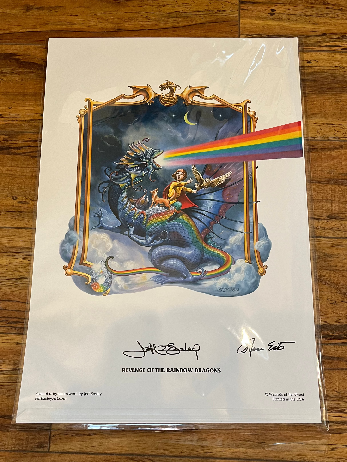 Revenge of the Rainbow Dragons Cover Art poster