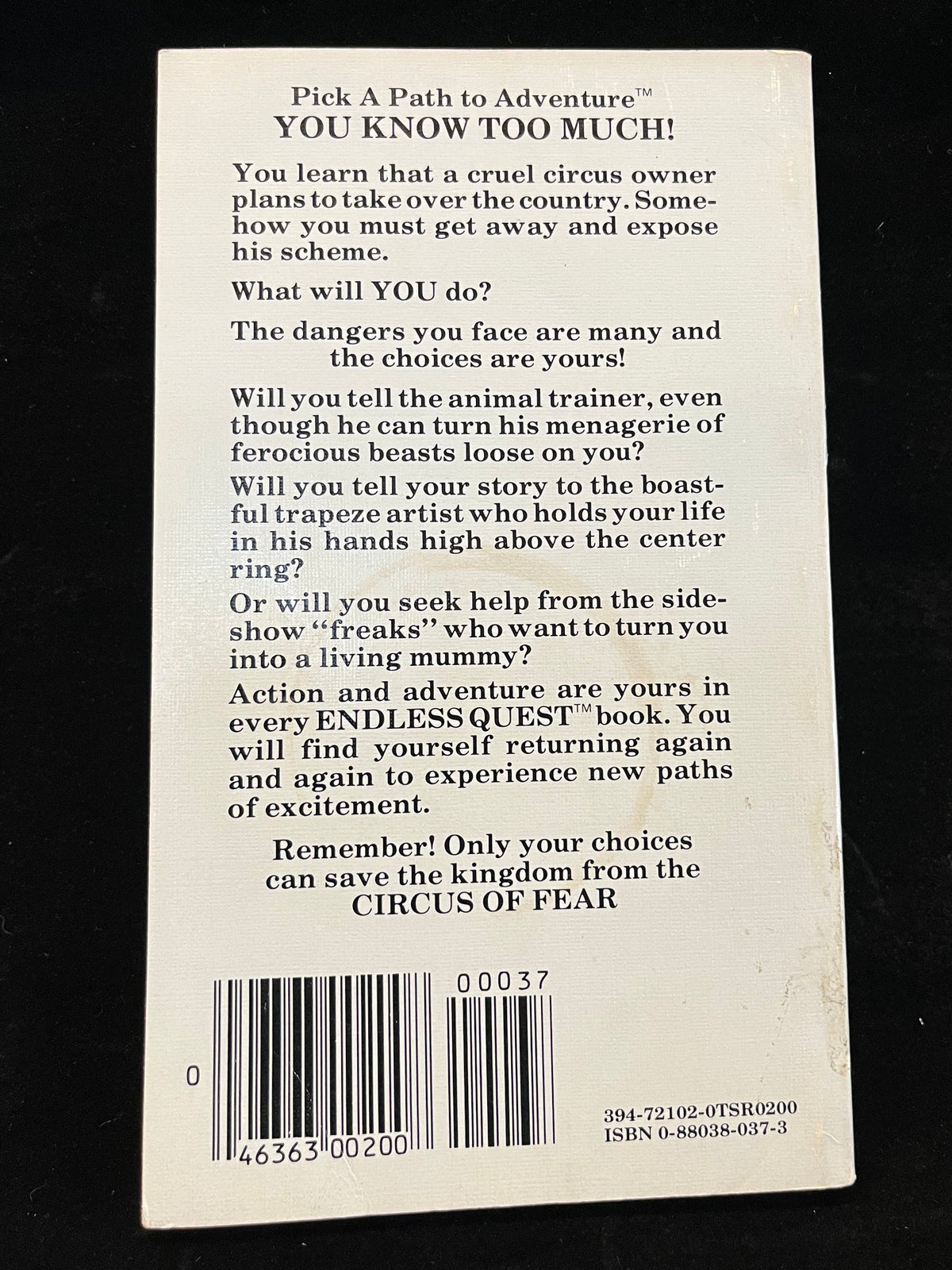 Circus of Fear by Rose Estes