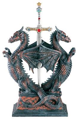 Double Dragon Letter Opener