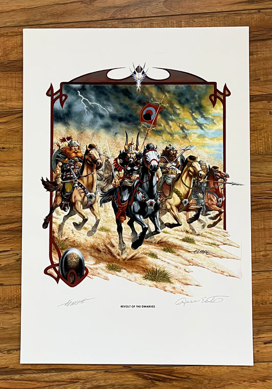 Revolt of the Dwarves cover art poster
